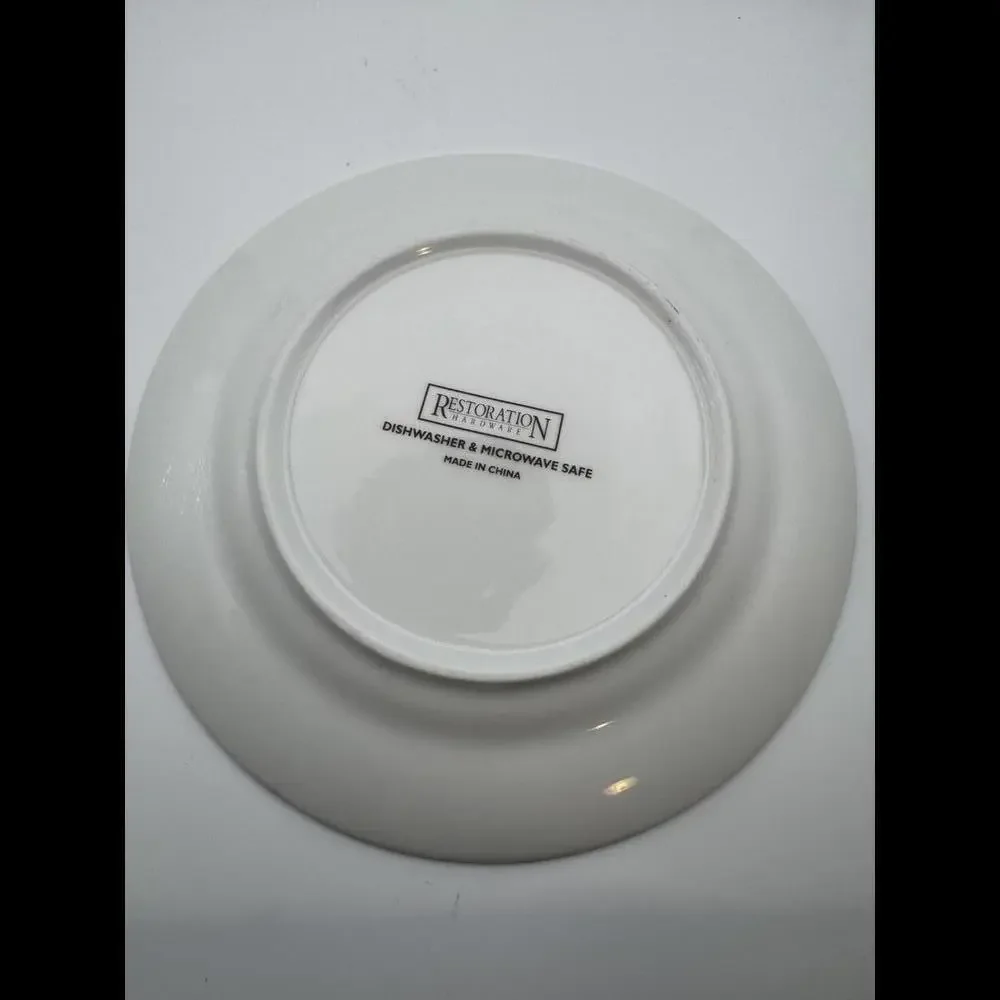 RH Restoration Hardware Collectible Decorative Cheese Plates Set of 4